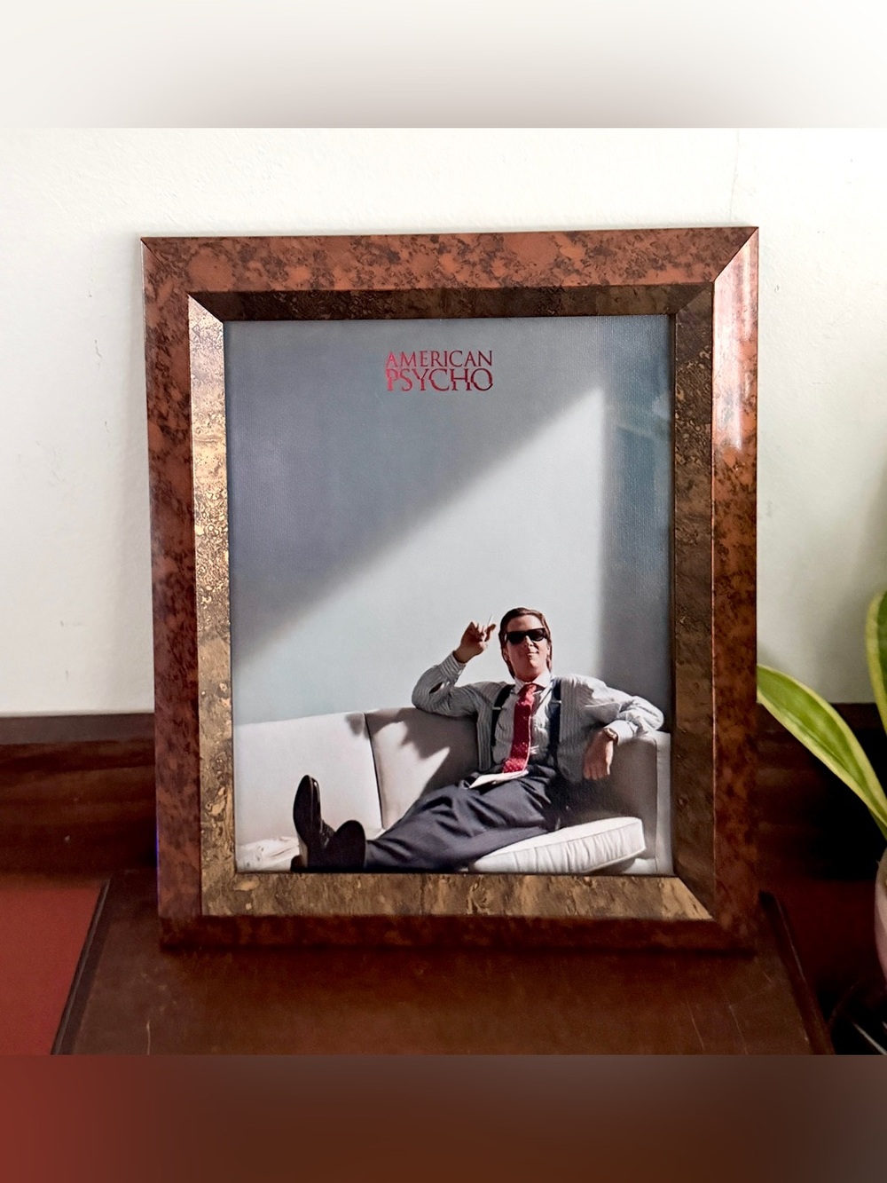 American Psycho Framed Movie Poster Art Print Christian Bale Patrick Bateman